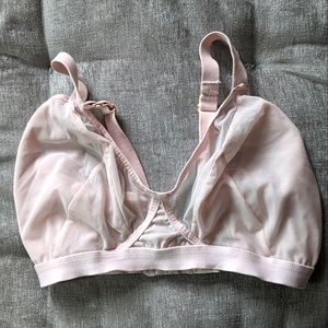 Lara Intimates Ava bra light pink UK 36G / US 36I sheer sexy